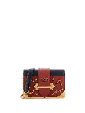 Prada Cahier Crossbody Bag Embellished #259493P17B